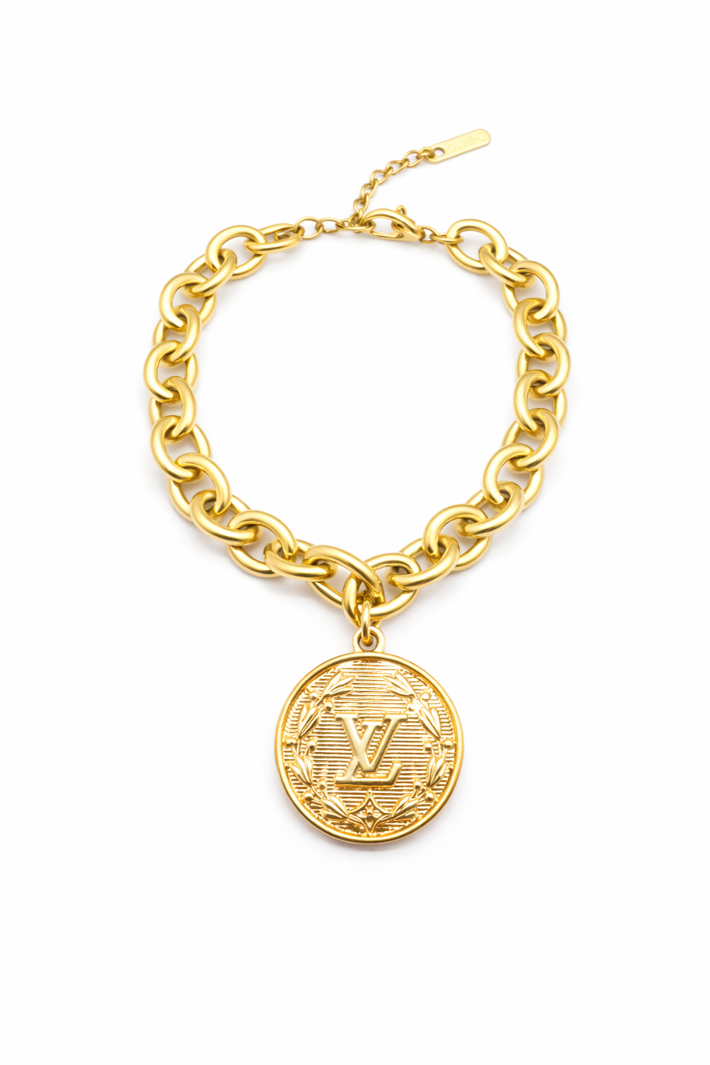 14k Gold–Plated Stainless Steel Bracelet