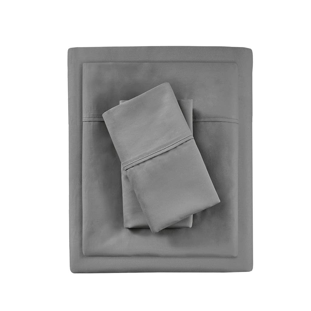 Thermal Management 1000 Thread Count Sheet Set, Dark Grey: King