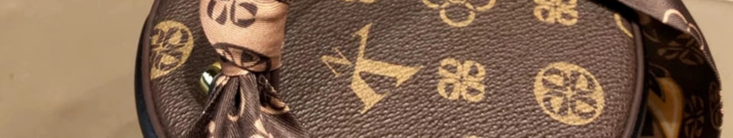 Bag Women's Genuine Leather Retro Fortune Bucket Shoulder Messenger Bag