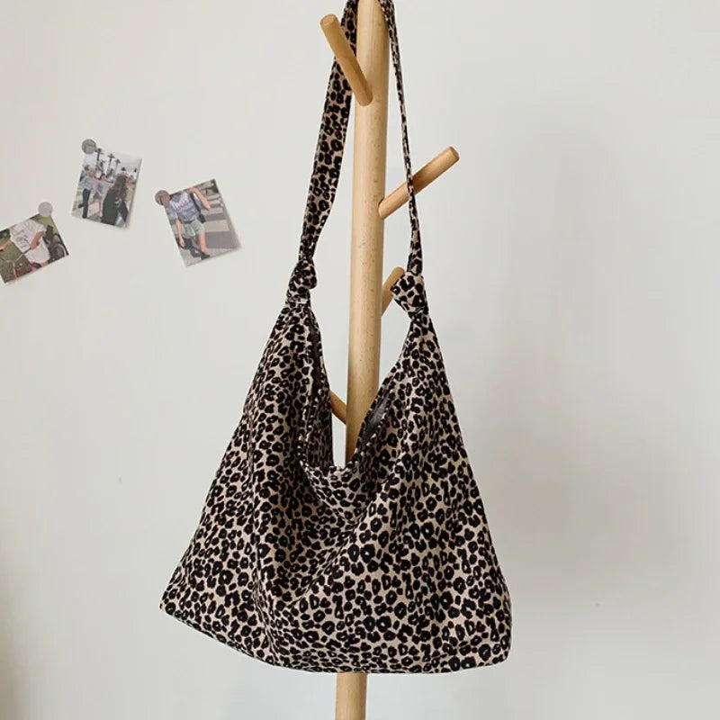Leopard Small PU Leather Women Bucket Crossbody Bags 2024 Fall Designer Shoulder Bag Luxury Brand Ladies Handbag Lady Trend Tote
