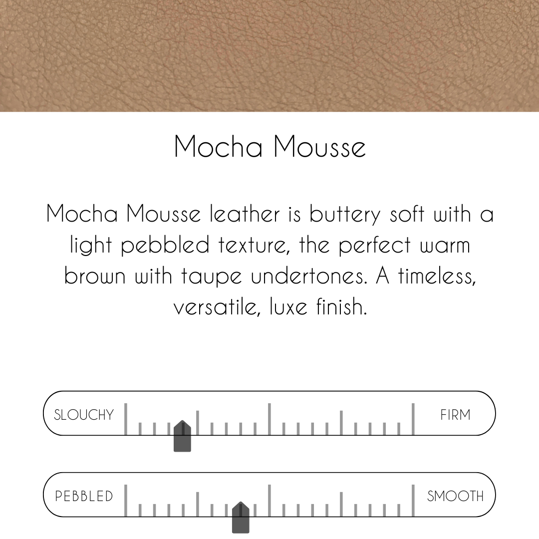 Gia Wallet In Leather | Upcycled Gucci & LV: LV Mocha Mousse