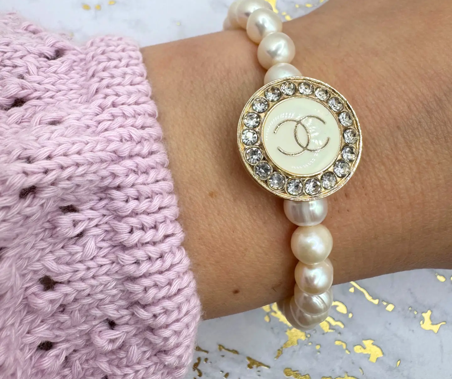 Freshwater Pearl Bracelet: 7.5"