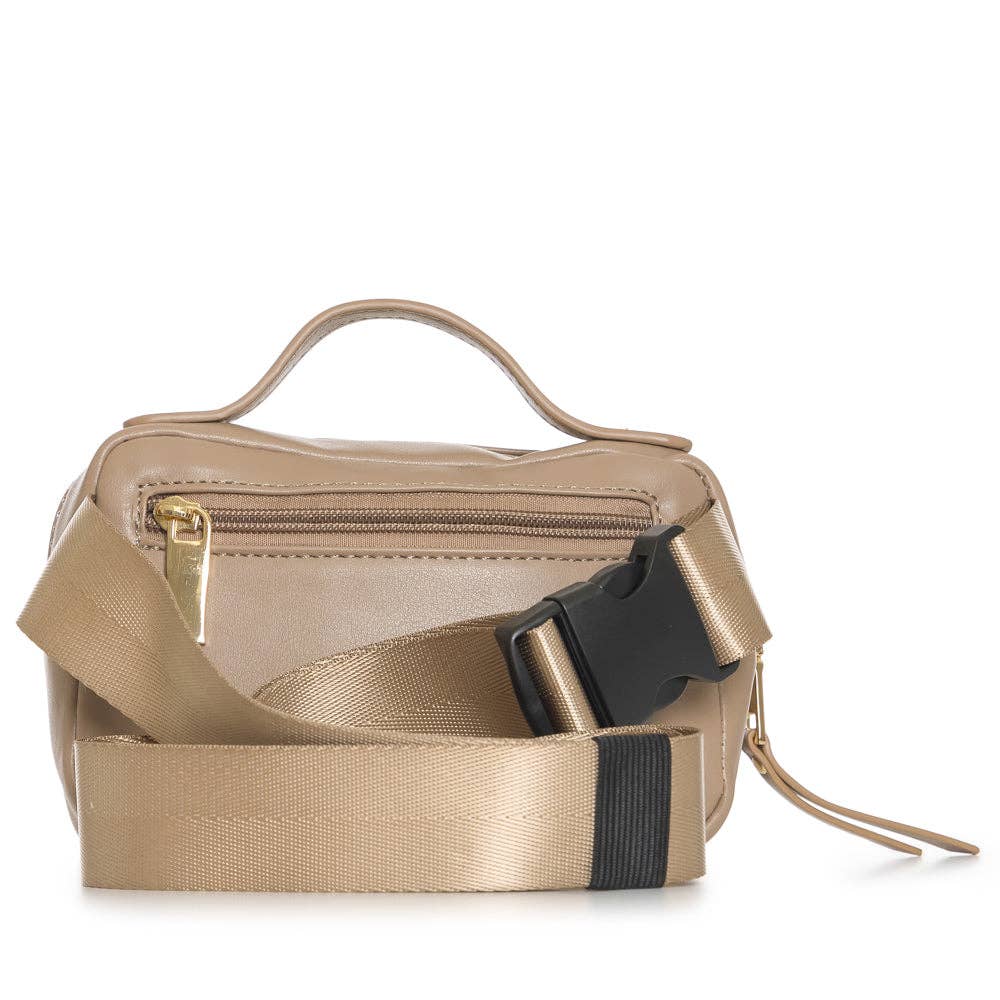 GL0090 Casual Easy-to-Carry Fanny Belt Bag: BLACK