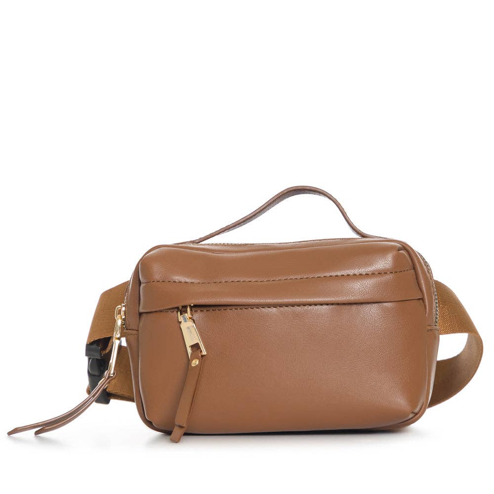 GL0090 Casual Easy-to-Carry Fanny Belt Bag: BLACK