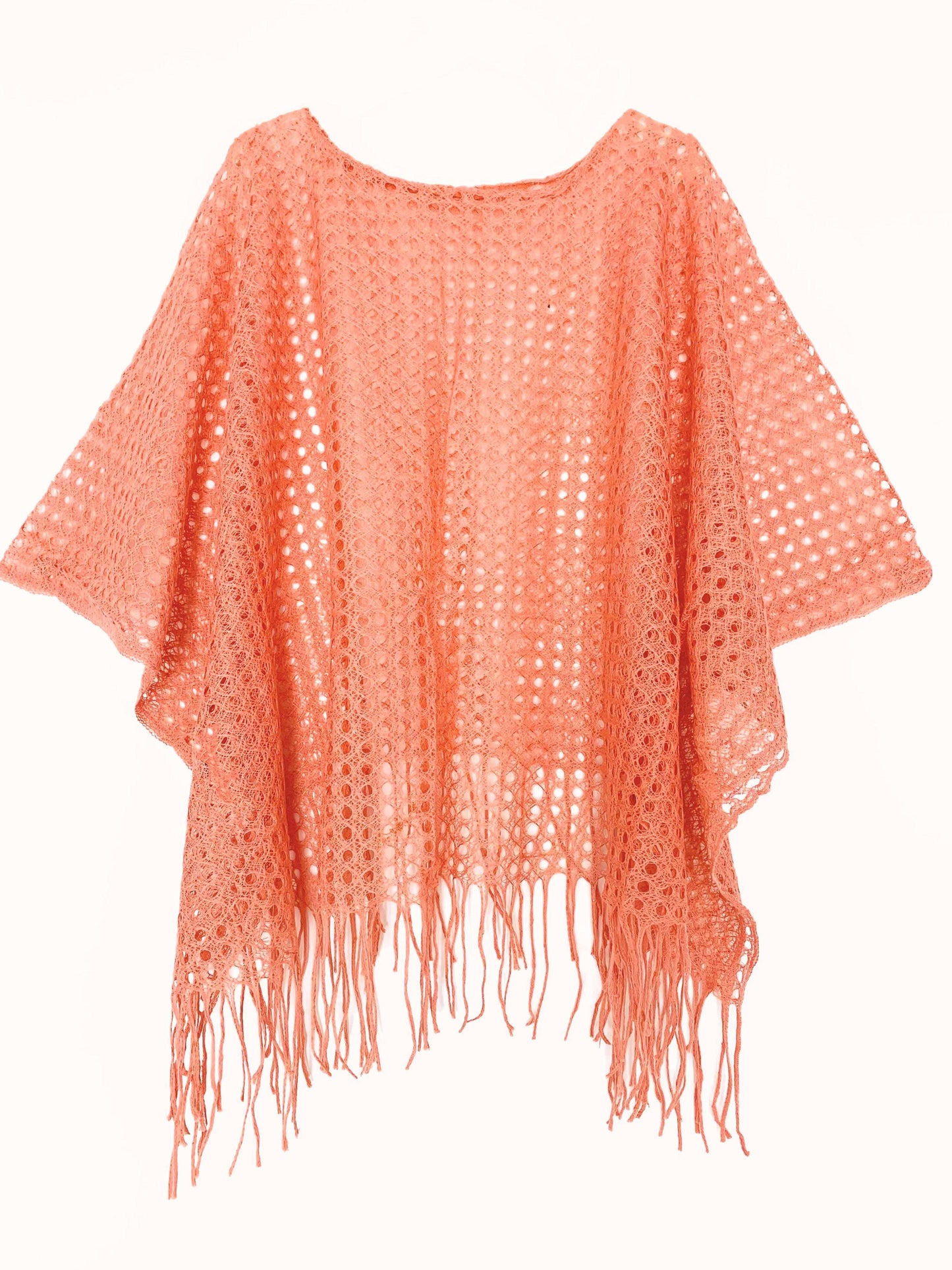 Hollow Tassel Tunic: White