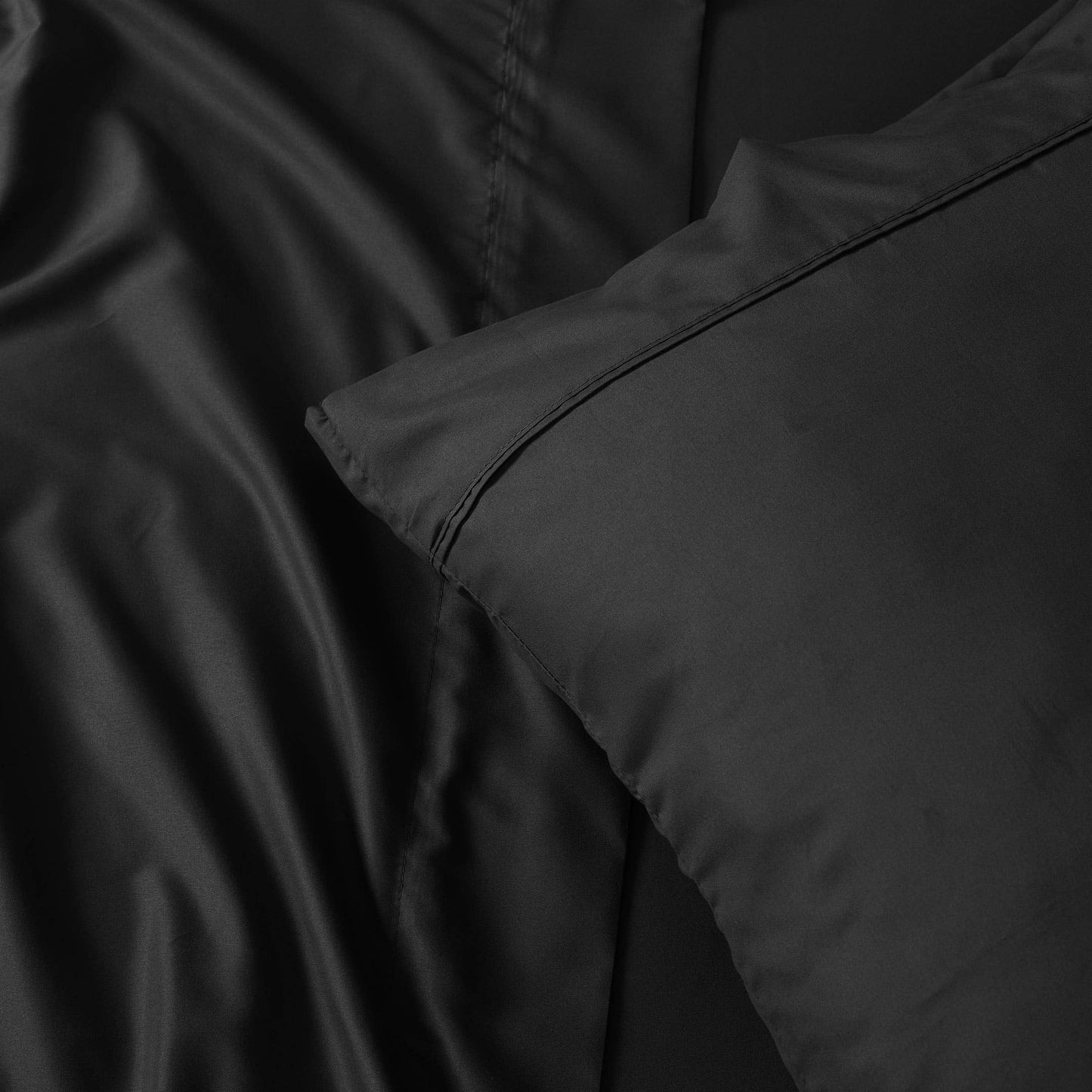 Soft Brushed Microfiber Deep Pocket Sheet Set - 4 Piece Set: Beige / Queen