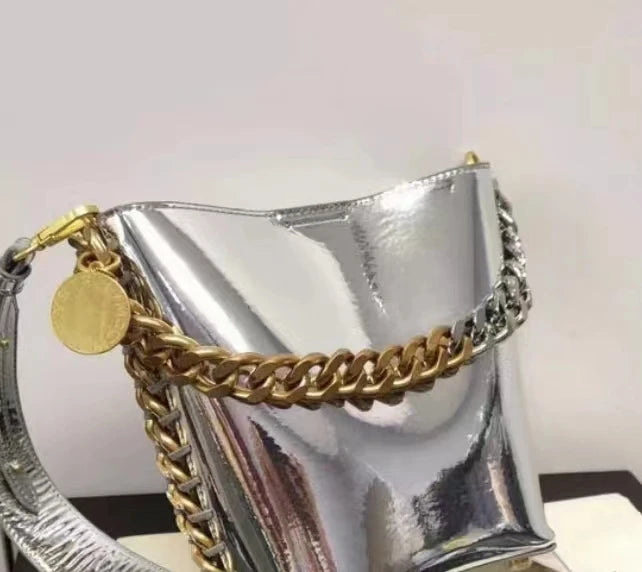 Fashion Bag Mirror Shoulder Bag Handbag New Design Luxury Hot Selling New Silver
