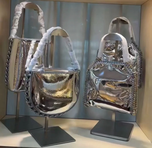 Fashion Bag Mirror Shoulder Bag Handbag New Design Luxury Hot Selling New Silver