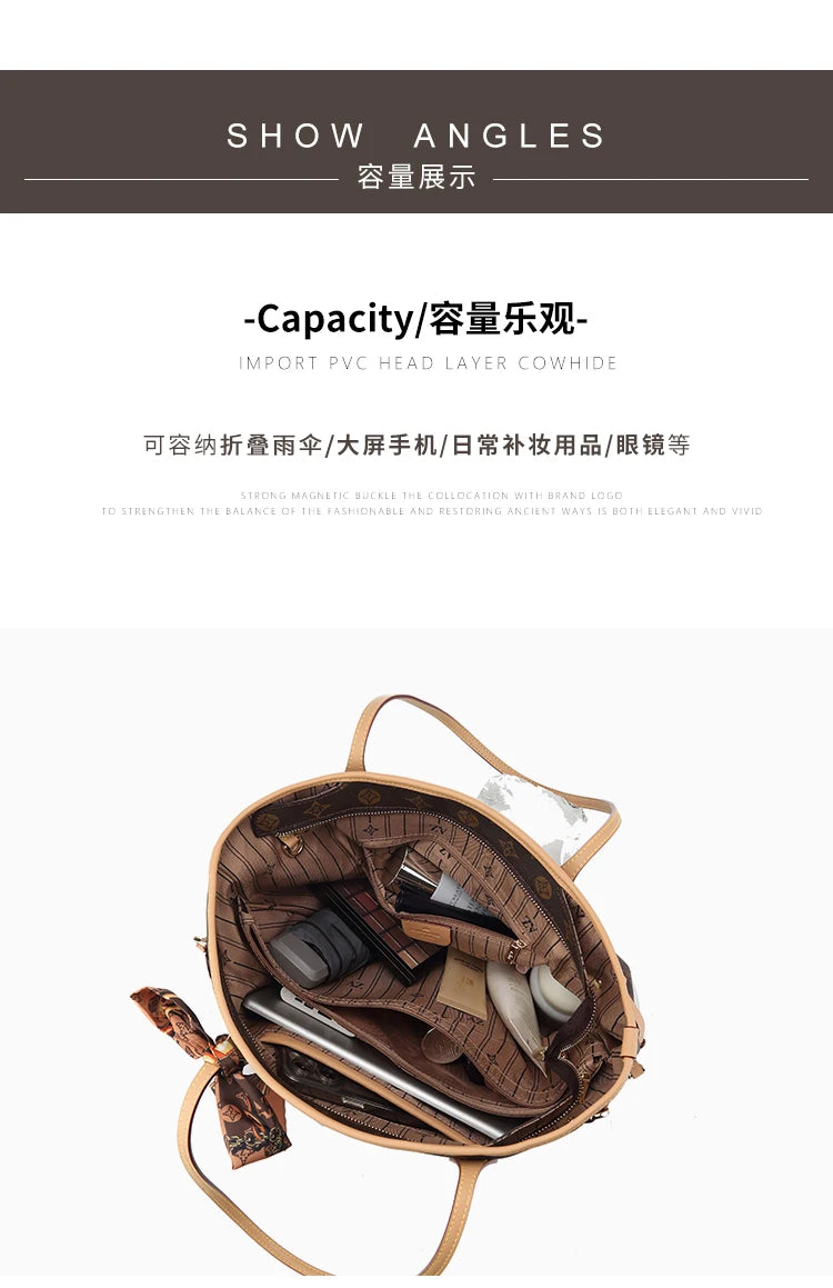 AZ 33*16.5*29 Women Bags Designer Luxury Crossbody Shoulder Purses Handbag Women Clutch Travel Tote Bag