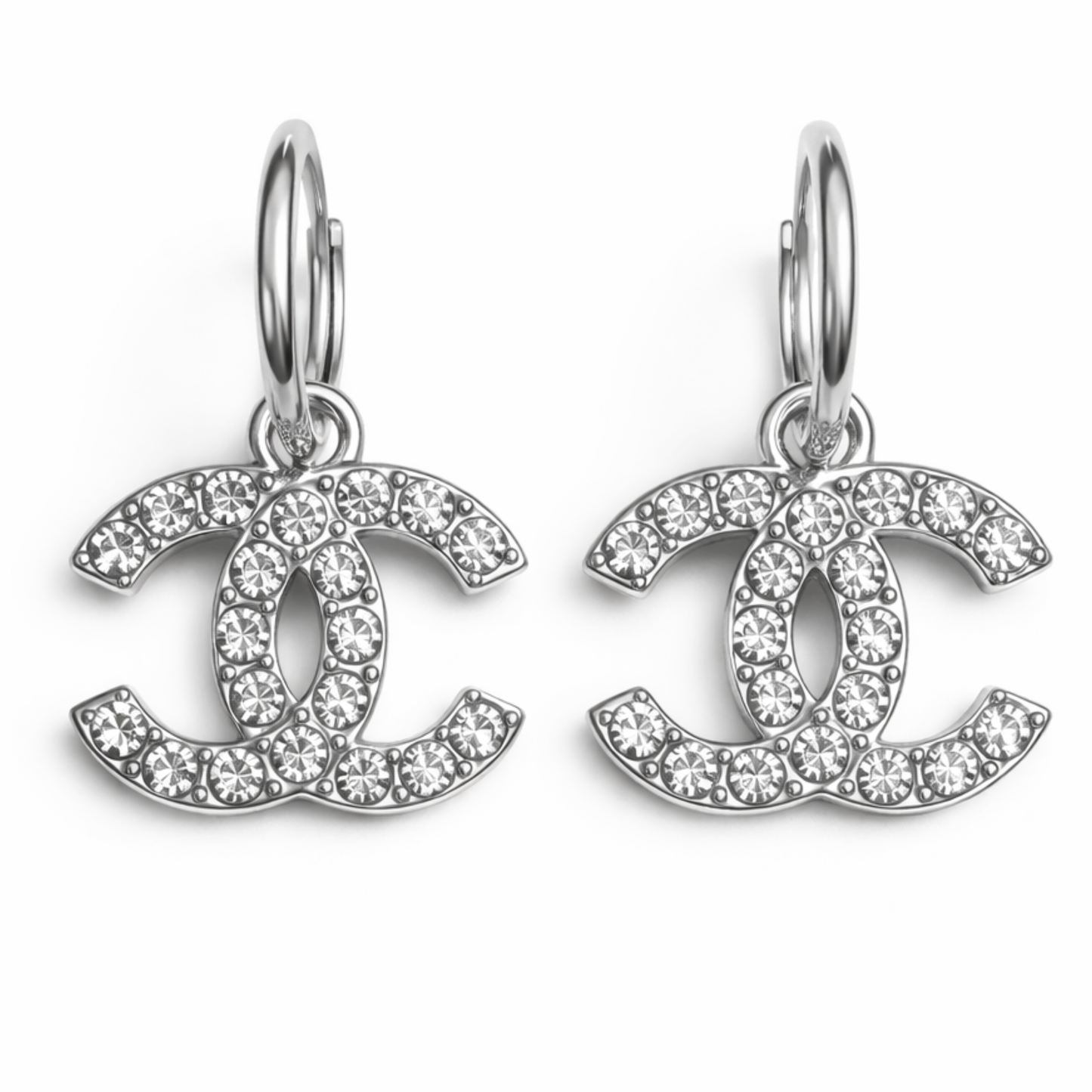 Silver Hoop Earrings