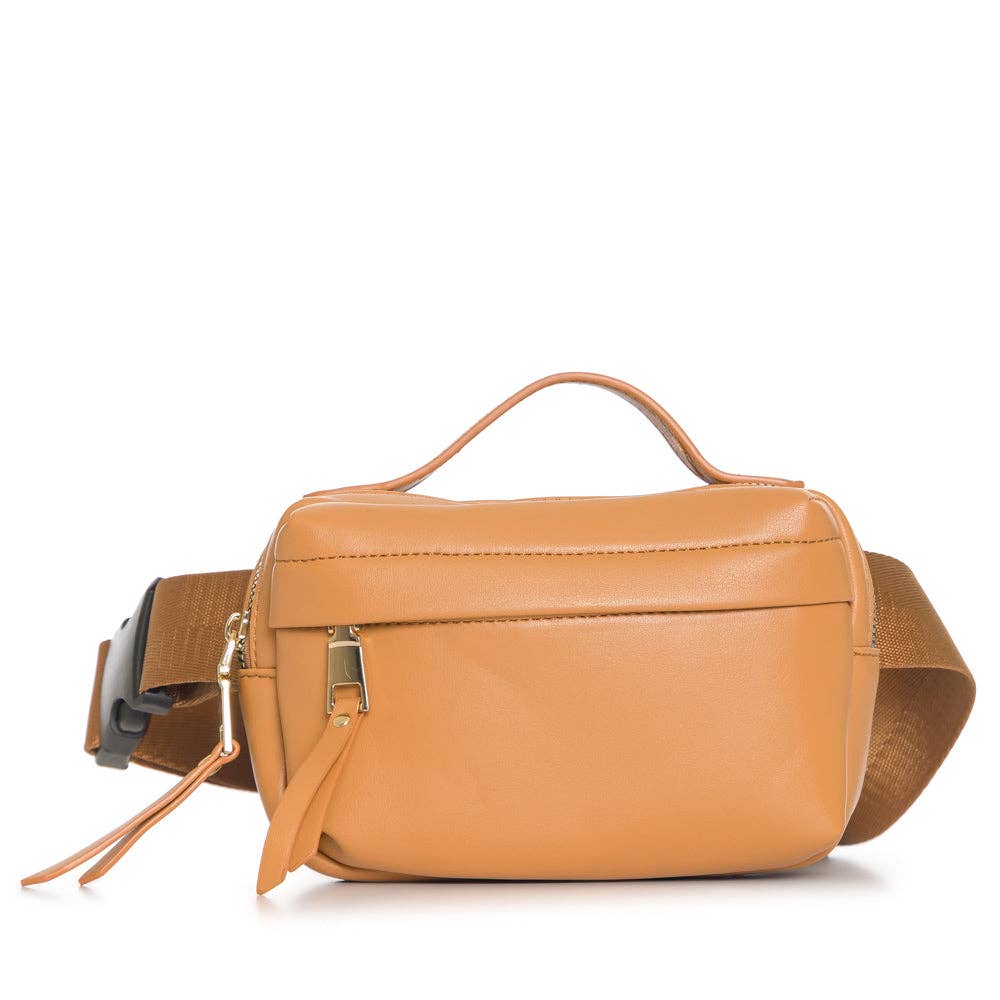 GL0090 Casual Easy-to-Carry Fanny Belt Bag: BLACK