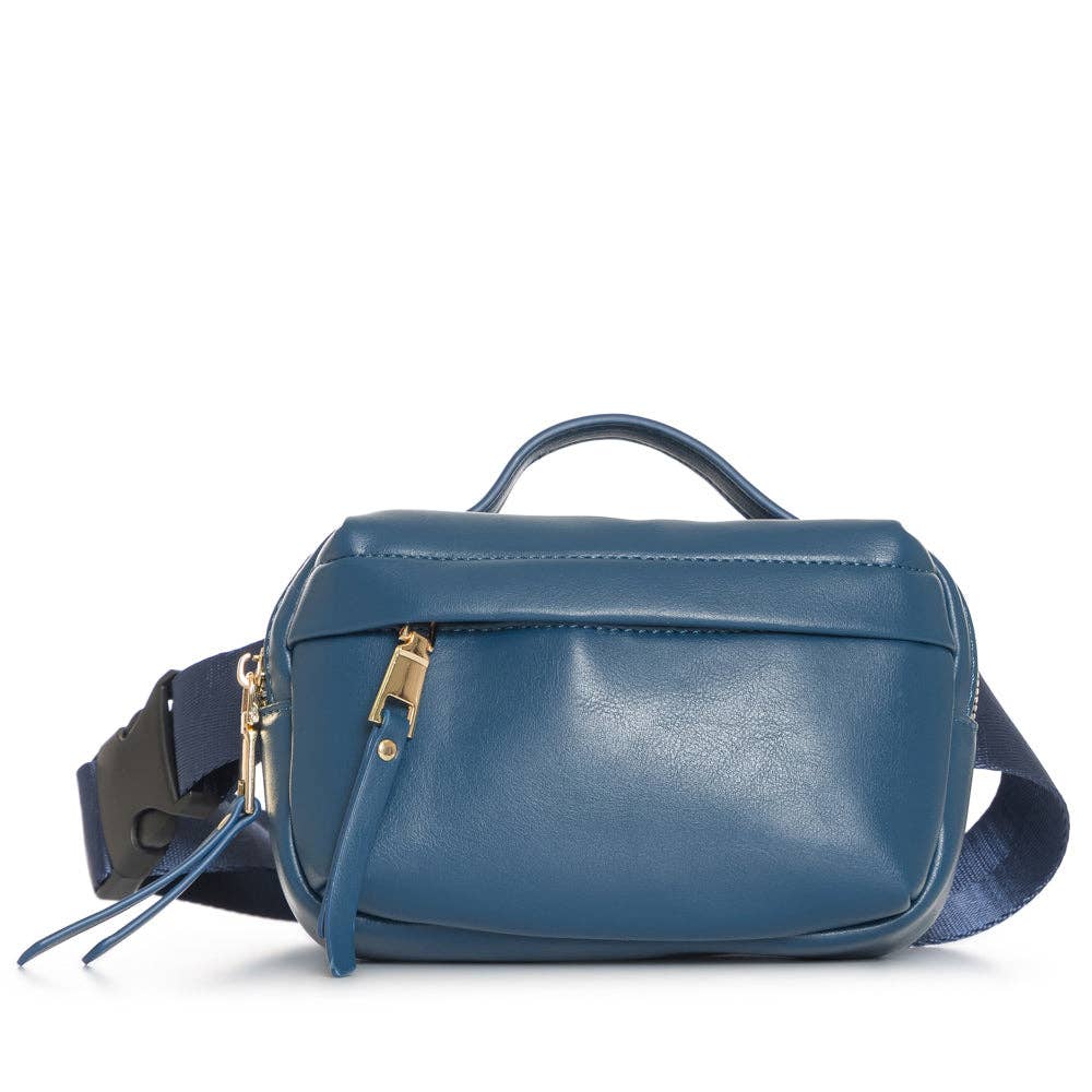 GL0090 Casual Easy-to-Carry Fanny Belt Bag: BLACK