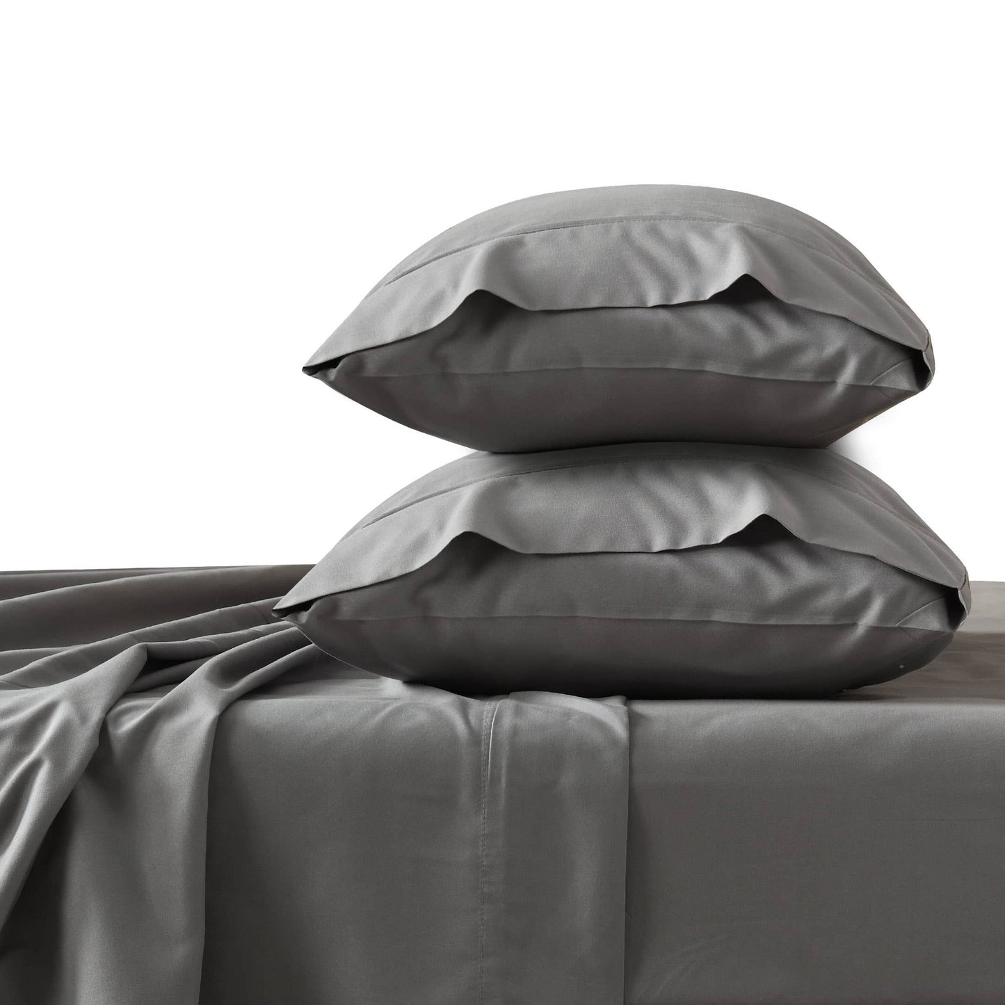 Soft Brushed Microfiber Deep Pocket Sheet Set - 4 Piece Set: Beige / Queen