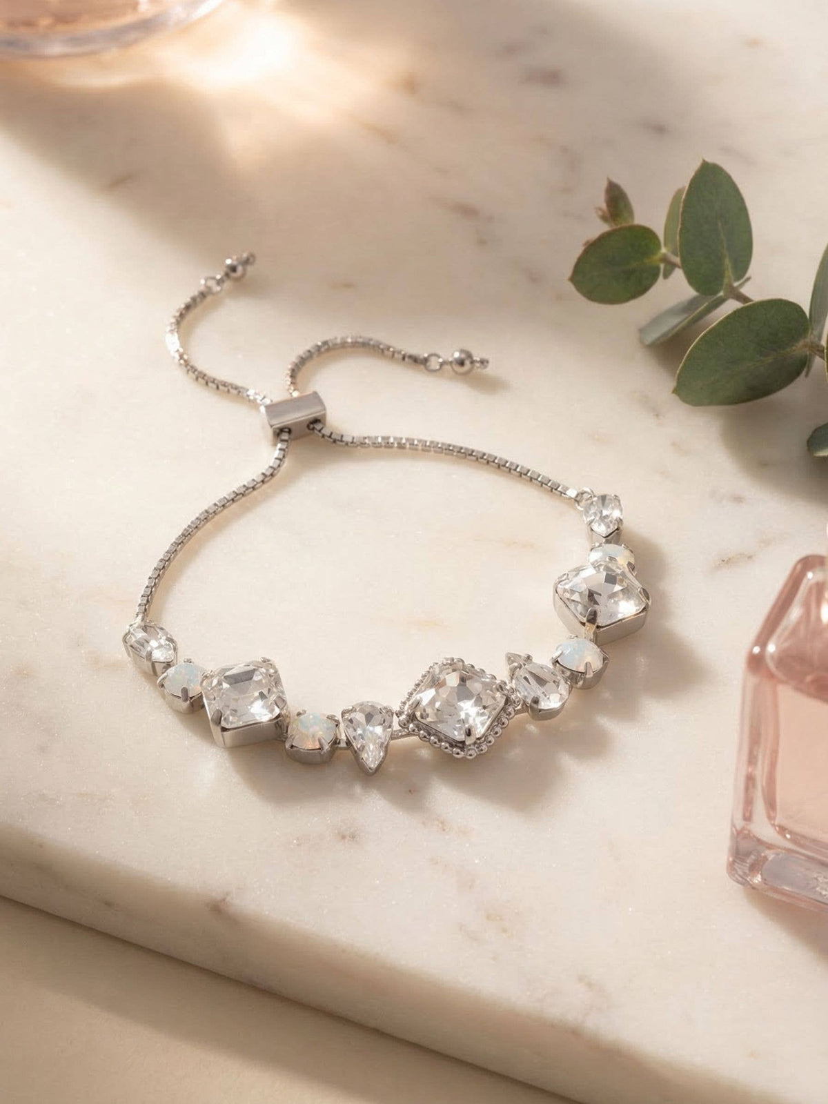 Izzy Slider Bracelet - BFY400PDCLA: White