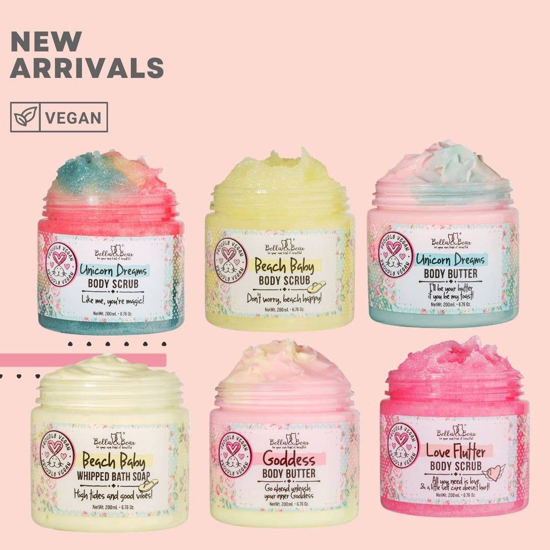 6.7oz Unicorn Dreams 3 in-1 Body Scrub, Wash & Moisturizer