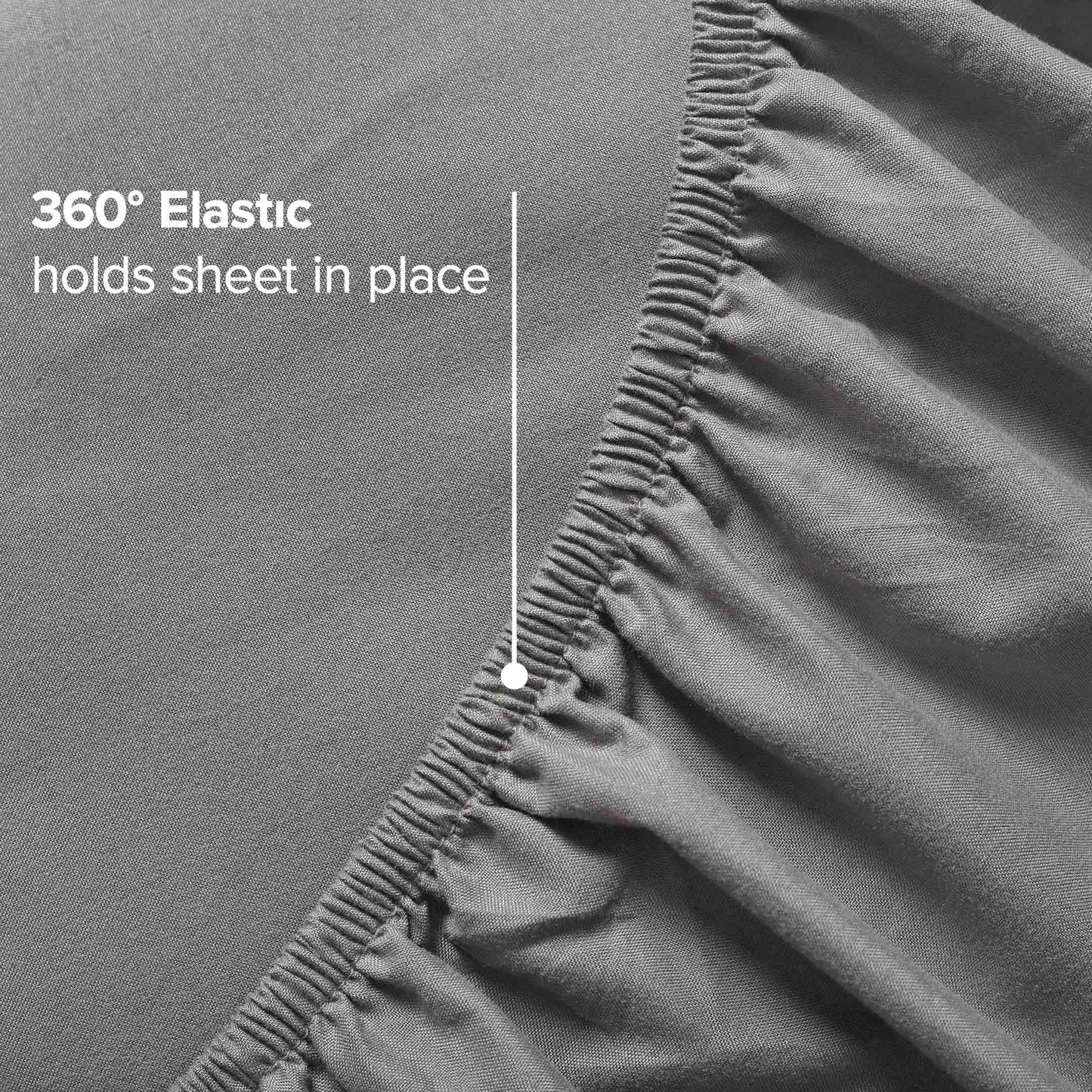 Soft Brushed Microfiber Deep Pocket Sheet Set - 4 Piece Set: Beige / Queen